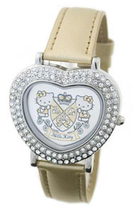 Hello Kitty Diamante Heart Kitty Watch