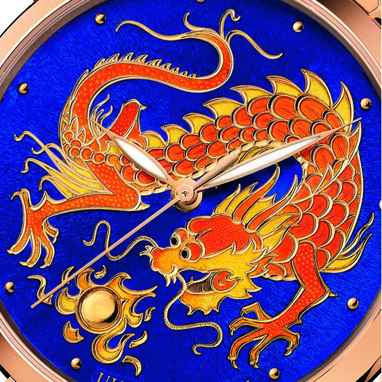 Ulysse Nardin Limited Edition Watch - Classico Enamel Champlevé Dragon