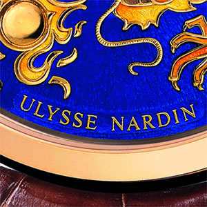 Ulysse Nardin Limited Edition Watch - Classico Enamel Champlevé Dragon