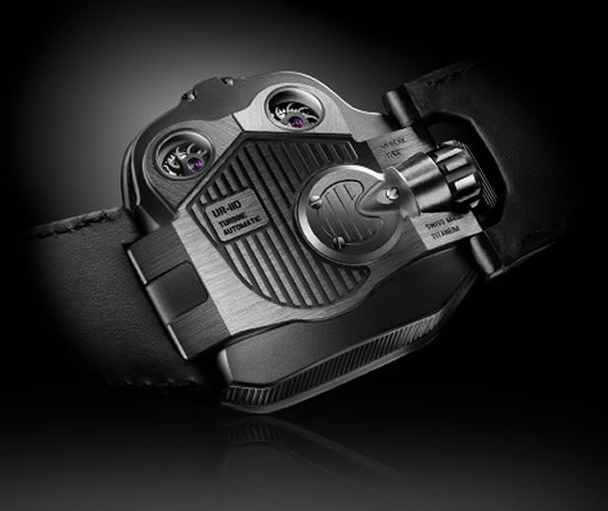 Urwerk futuristic watch the UR-110 ZrN Torpedo