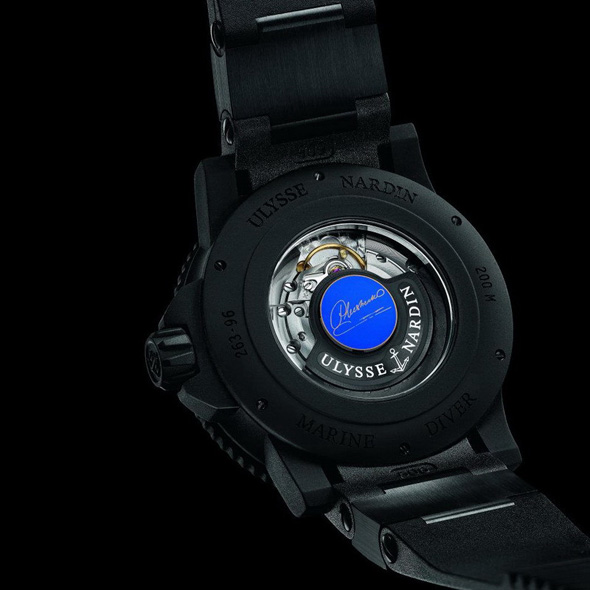 Ulysse Nardine Marine Diver Limited Edition watch for Evgeni Plushenko